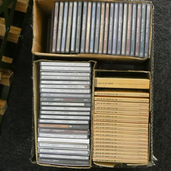 LARGE LOT ASST JAZZ CDS COLEMAN HAWKINS/STAN GETZ ETC