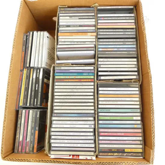 LARGE LOT ASST JAZZ CDS SONY ROLLINS ETC