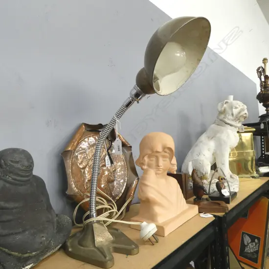 VINTAGE HAWKINS ADJUSTABLE DESK LAMP H330MM