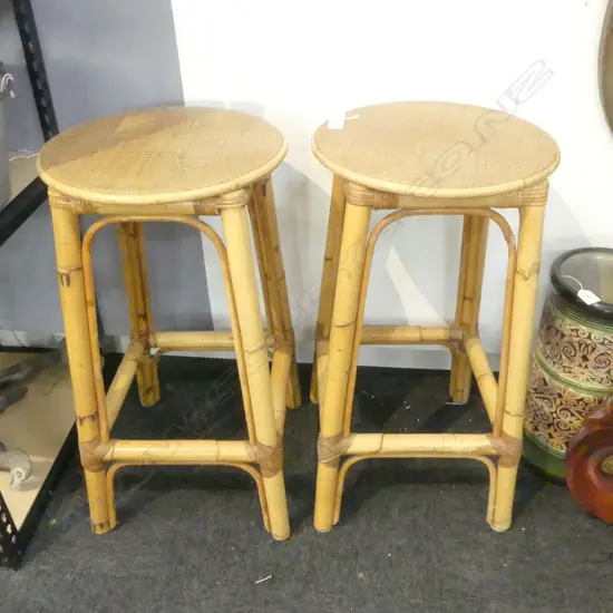PR. CANE BAR STOOLS H.700mm