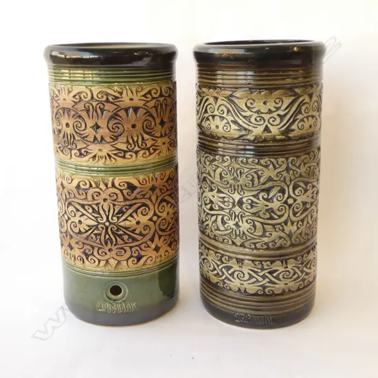 PR CERAMIC 'SARAWAK' UMBRELLA STANDS H.460mm