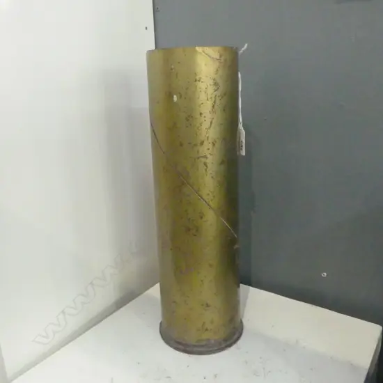 COPPER ARTILLERY SHELL H.370mm