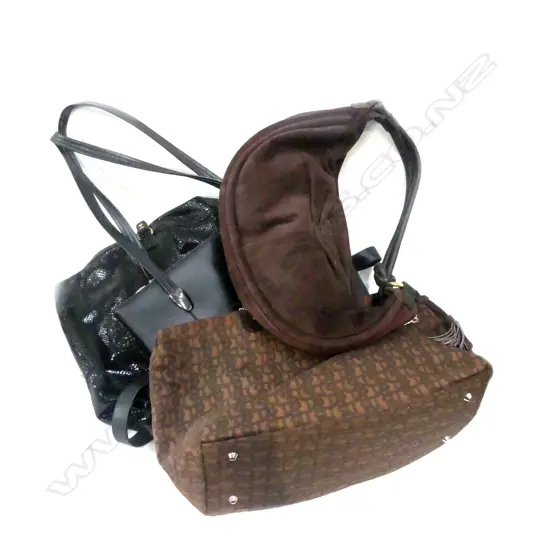 4 VINTAGE HANDBAGS VARIOUS MAKERS