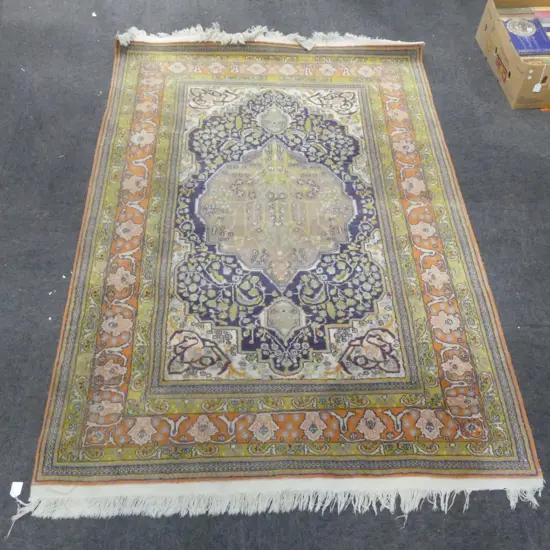 Iranian Tabriz Hand Knotted Rug  circa 1930 1970x1280mm