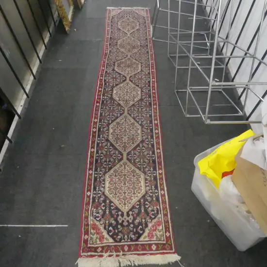 PERSIAN HANDKNOTTED RUNNER, 2900 x 530mm