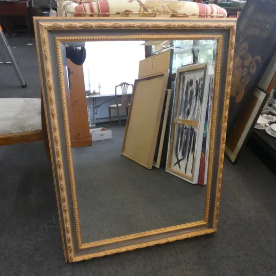FRAMED BEVEL EDGED MIRROR 1020x760mm