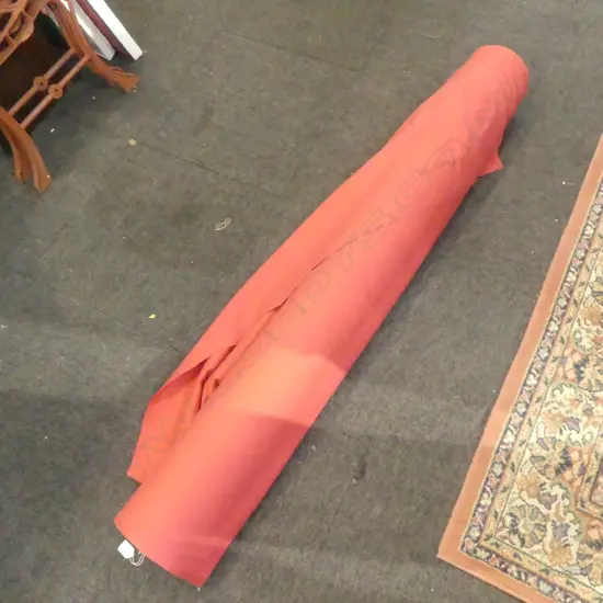 FABRIC BOLT; RED POPPY, COTTON, 30 METERS