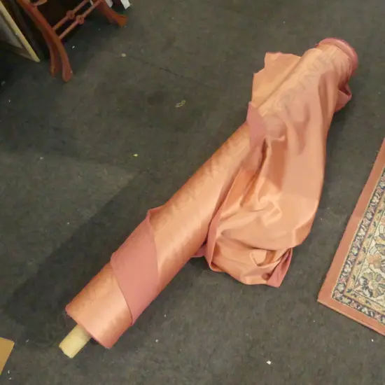 FABRIC BOLT; OLD ROSE, CURTAINS, 51 METERS