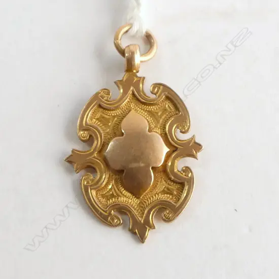 9ct ROSE GOLD MEDALLION 3.23gms