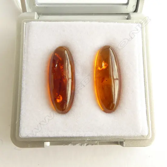 PR AMBER DROPS, L.25mm