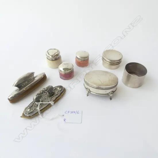 8 PCES ASST. STG SILVER