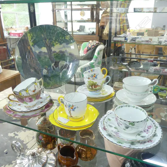 6 SHELLEY CHINA CSP SETS MIXED PATS 