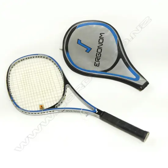 “SNAUWAERT ERGONOM” RACQUET DESIGNED BY C GIBELLO