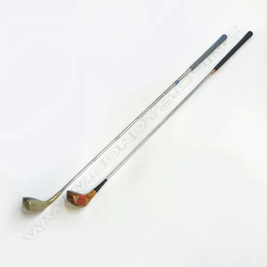 TWO VINTAGE LADIES FAIRWAY WOODS GOLF CLUBS...