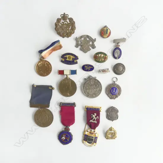 ASST. MEDALS, BADGES & COMMEMORATIVE ITEMS SOME CORONATION 1953