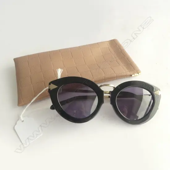 KAREN WALKER SUNGLASSES in case