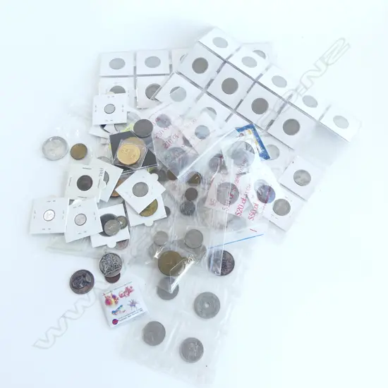 COLLECTION OF ASST. WORLD COINS