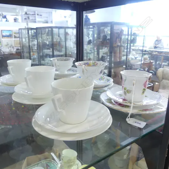 6 SHELLEY CHINA CSP SETS MIXED PATS