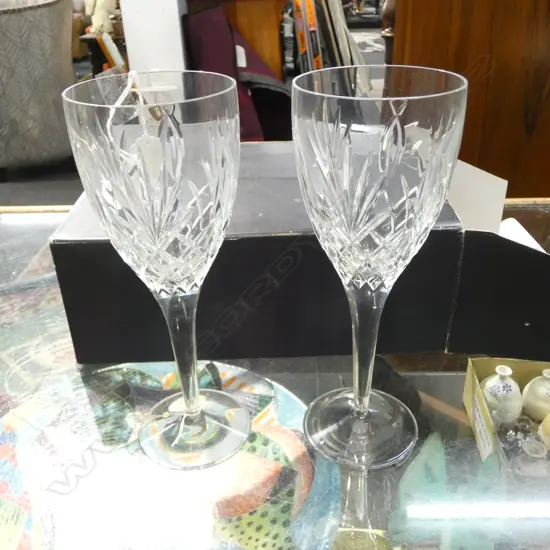 PR WATERFORD HUGE WINE GLASSES H260MM