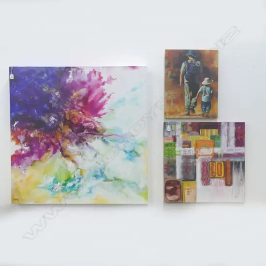 3 PTGS on CANVAS, 1000 x 1000mm (largest)