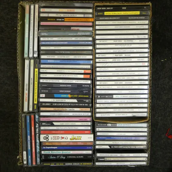 LOT ASST JAZZ CDS VARIOUS ARTISTS Provenance: Ex Collection Wellington Choy