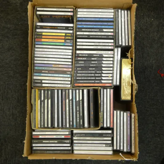 LOT ASST JAZZ CDS ART PEPPER ETC Provenance: Ex Collection Wellington Choy