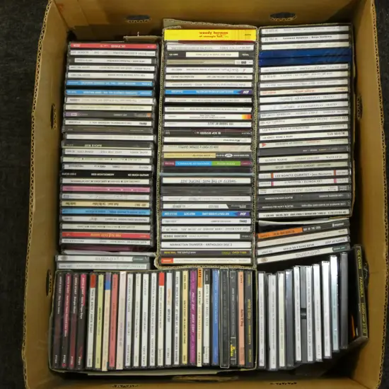 LARGE LOT OF JAZZ CDS VARIOUS ARTISTS Provenance: Ex Collection Wellington Choy