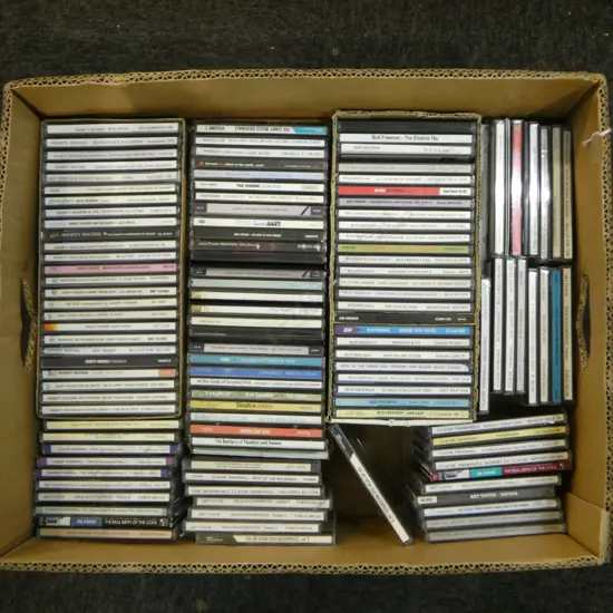 LARGE LOT OF JAZZ CDS VARIOUS ARTISTS Provenance: Ex Collection Wellington Choy