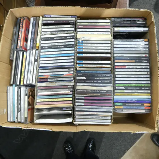 LOT ASST JAZZ CDS MAINLEY CHET BAKER ETC Provenance: Ex Collection Wellington Choy