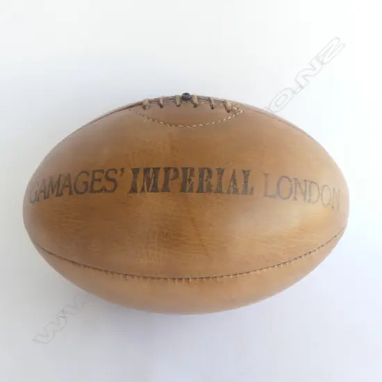 GAMAGES' IMPERIAL LONDON RUGBY BALL