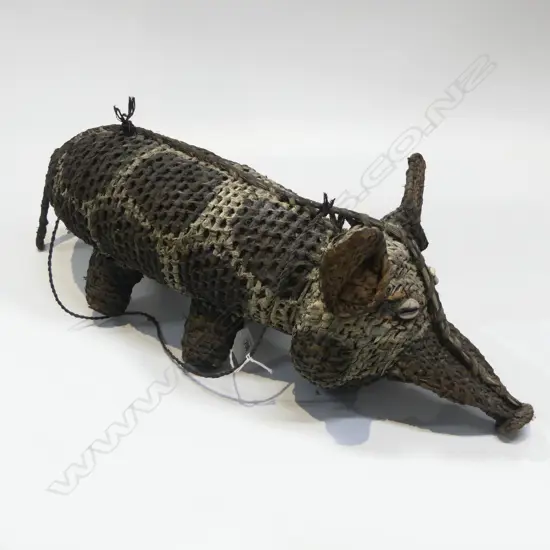 PNG WOVEN HANGING PIG L480MM
