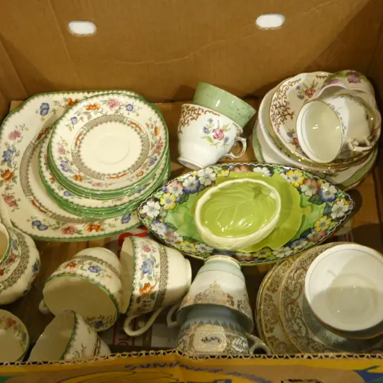ASST. CHINA INCL. COPELAND SPODE 'CHINESE ROSE' ETC