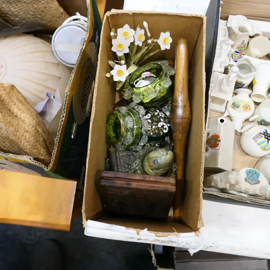 GLOVE STRETCHER, PURSE, DAGUERREOTYPE, ETC