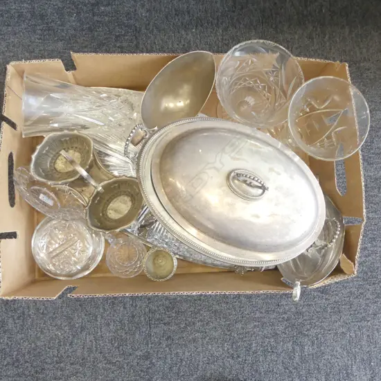 TRAY LOT CRYSTAL & EP