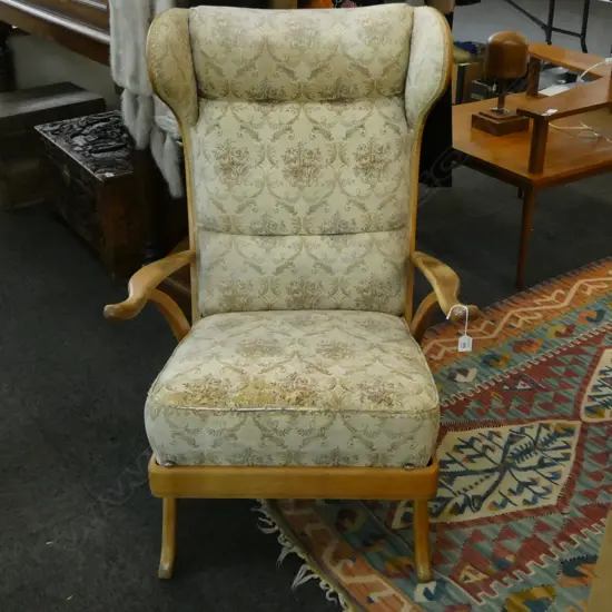 RETRO ARMCHAIR - FABRIC WORN