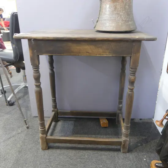 RUSTIC WOODEN TABLE 820x460x860mm