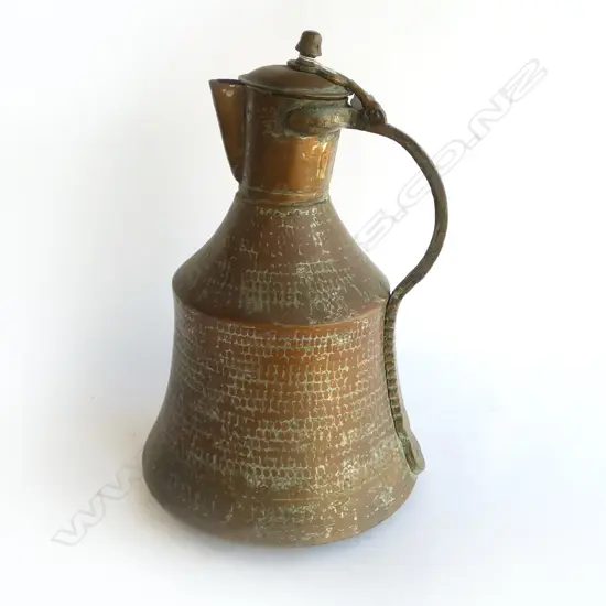 ETHNIC COPPER JUG H.430mm