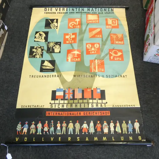 VINTAGE GERMAN POSTER