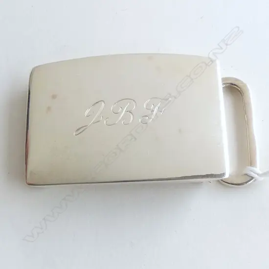 TIFFANY & CO. STG SILVER BELT BUCKLE, 29gms, BOXED