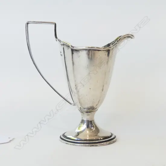 STERLING SILVER CREAM JUG GEORGIAN STYLE BHAM 1910 95.5gm