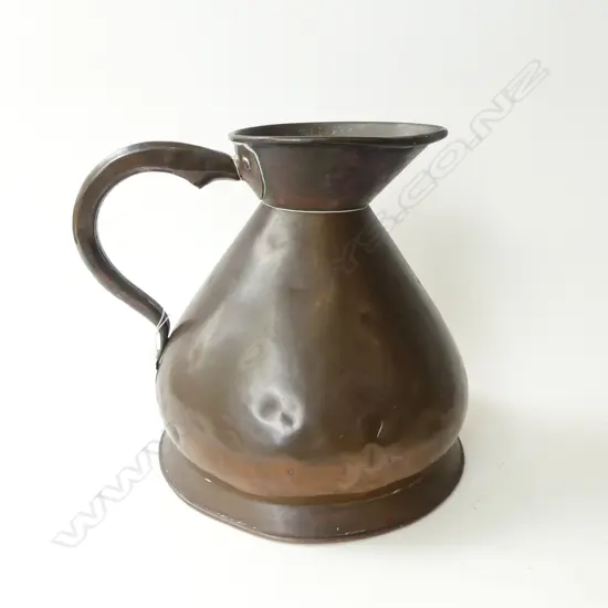 LG ANTIQUE COPPER JUG H.320mm