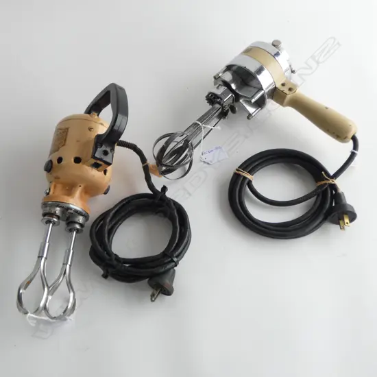 (2458,2386) A.C. GILBERT Co. GILBERT & FITZGERALD Co. 'MAGIC MAID' HAND HELD ELECTRIC BEATERS H.300mm