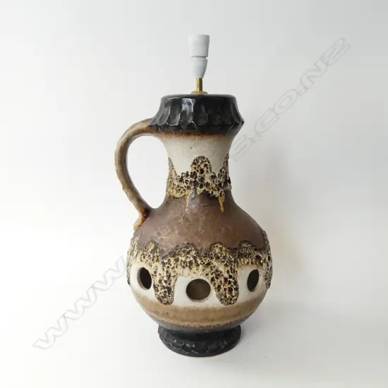 VINTAGE CERAMIC LAMP BASE H.610mm