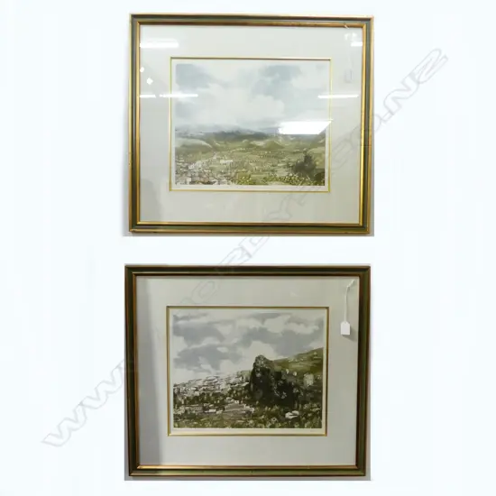 2 INDISTINCTLY SIGNED PRINTS BOTH Ed. 35/173 