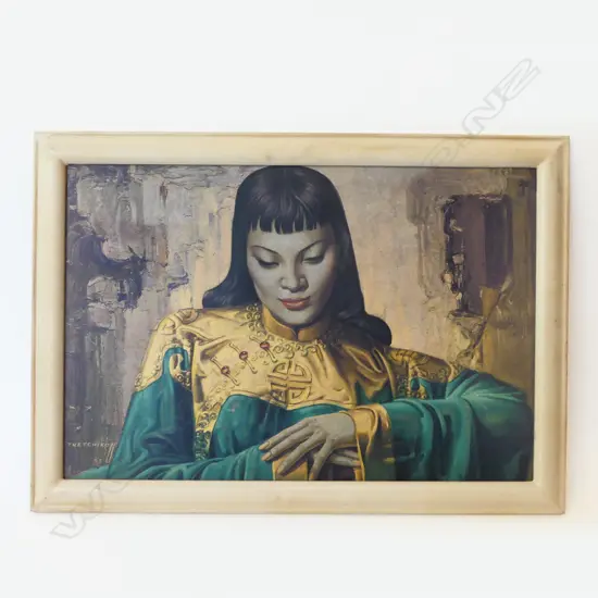 FRAMED TRETCHIKOFF PRINT 390 X 590 MM