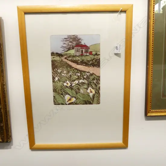 CYNTHIA TAYLOR, FIELD LILLIES, PRINT Ed. 39/80, 485x340mm