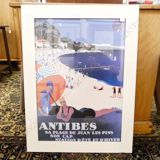 MODERN DECO PRINT 'ANTIBES' 635x445mm