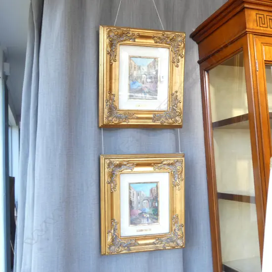 PR S. RUTOLI STREETSCAPE OILS 175x125mm