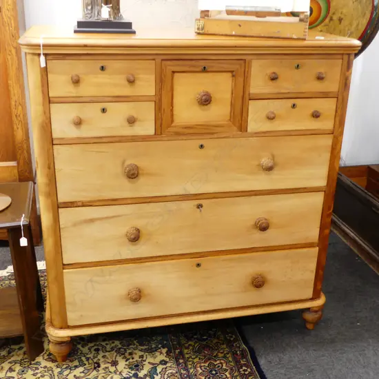 FADDED SCOTCH CHEST 1240x545x1340mm some backboards missing