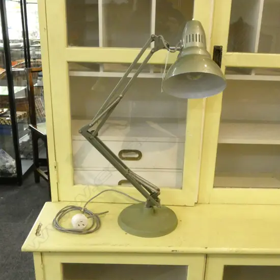 GREY ANGLEPOISE STYLE LAMP 